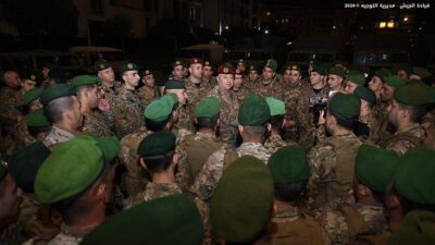 العماد جوزاف عون: تضحيات الجيش أنقذت لبنان من الأزمات الخطيرة التي مر بها