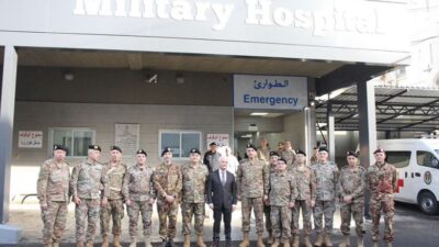 حفل بمناسبة إعادة تأهيل قسم الطوارئ في المستشفى العسكري المركزي