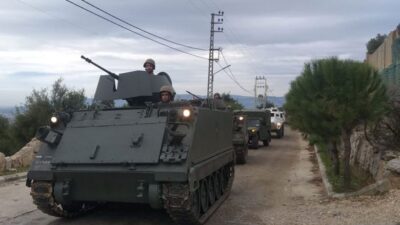الجيش يستكمل الانتشار في منطقة جنوب الليطاني، ووحداته تُوسع انتشارها في القطاع الشرقي