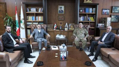 استقبالات قائد الجيش بالنيابة