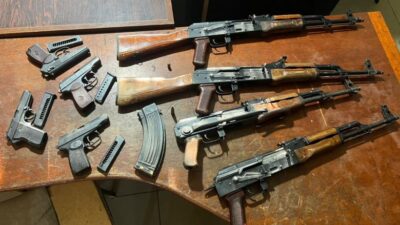 عملية دهم وضبط كمية من الأسلحة في مخيم نهر البارد – طرابلس