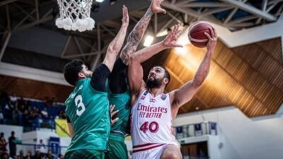 بيروت يفوز على الحكمة بنتيجة 87-74