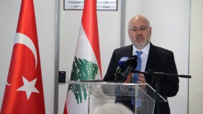 برعاية السفير التركي ومشاركة الوزير الأبيض وفاعليات صيدا “تيكا” تسلم المستشفى التركي سيارة اسعاف مجهزة