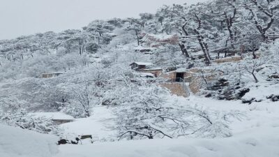 إليكم الطرقات المقطوعة بالثلوج