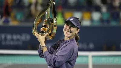 بينتشيتش تتقدم 92 مركزاً بعد لقب أبو ظبي