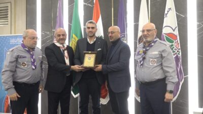 *الكشاف العربي يكرم الجمعيات والمؤسسات التي ساهمت في تقديم المساعدات خلال العدوان الإسرائيلي