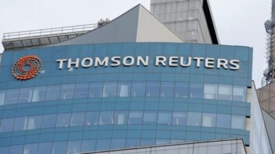 العالم تومسون رويترز تسجل إيرادات بـ 1.909 مليار دولار في الربع الرابع