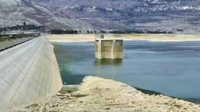 انخفاض منسوب مياه بحيرة القرعون يقلق المنطقة