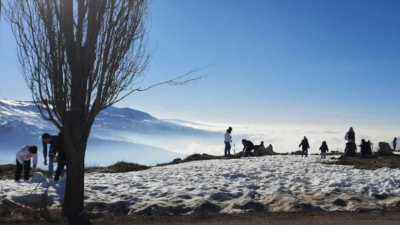 الثلوج على الـ500 متر في الـWeekend!