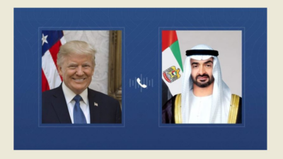 الرئيسان الإماراتي والأميركي بحثا هاتفيًا العلاقات الاستراتيجية بين البلدين