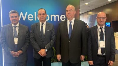 وزير الاتصالات التقى نظيره الأردني في برشلونة