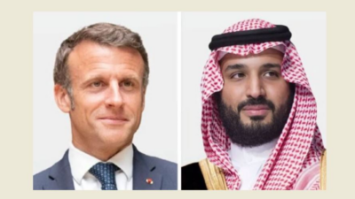 ولي العهد السعودي والرئيس الفرنسي بحثا هاتفيًا تطورات الأحداث في المنطقة