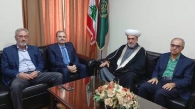 النائب البزري يستقبل النائب سعد ويزور المفتي سوسان