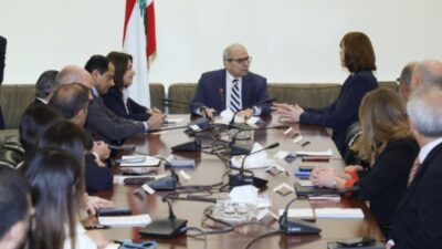 سلام ترأس اجتماعاً في السرايا عن شبكات الأمان الاجتماعي