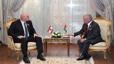 عون واصل لقاءاته بالقاهرة… العاهل الأردني: دفعة جديدة من الآليات العسكرية سترسل إلى لبنان لدعم الجيش
