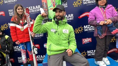 إيفي الأناتي تفوز بالمركز الأول في بطولة لبنان للتزلج بين الاندية فئة تحت 10 سنوات