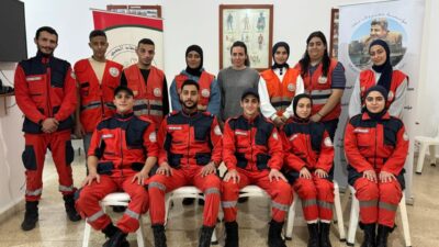 ورشة عمل إسعاف نفسي أولي وعناية بالذات لفوج الإنقاذ الشعبي التابع لمؤسسة معروف سعد الثقافية الاجتماعية الخيرية