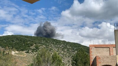 نفذ العدو الإسرائيلي سلسلة غارات على المناطق اللبنانية، توزعت على الشكل التالي