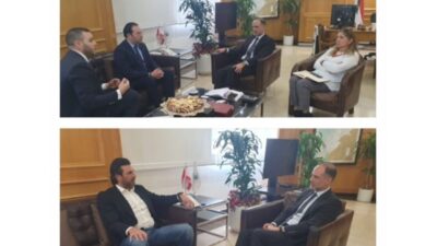 وزير الاشغال بحث مع وفد “البنك الأوروبي” في تطوير مشاريع إنمائية