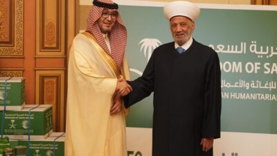 دريان استقبل السفير السعودي