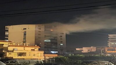 في صور.. حريق وليس غارة!