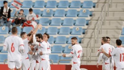 فوز كبير لمنتخب لبنان لكرة القدم في تصفيات كأس آسيا ٢٠٢٧