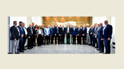 جعجع عرض مع بهاء حرب الاستحقاق البلدي ومع تجار جونيه وكسروان – الفتوح شؤونا إنمائية