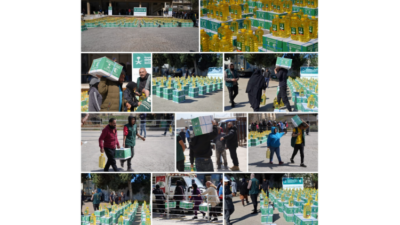 مركز الملك سلمان وزع 896 سلة غذائية في البقاع الأوسط وطرابلس