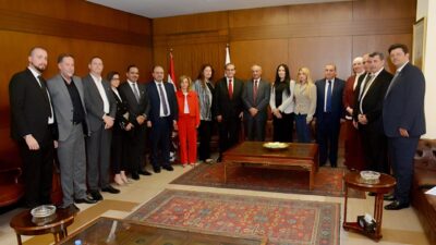 النقيب الحسن بحث ورئيس هيئة التفتيش القضائي القاضي أيمن عويدات في الهموم المشتركة لجناحَي العدالة وتعزيز القضاء في لبنان