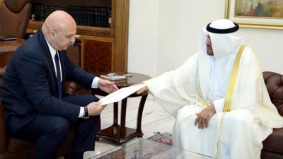 رئيس الجمهورية تسلّم دعوة لزيارة الكويت