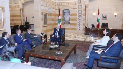 سلسلة لقاءات لسلام… بحث في الاوضاع الاقتصادية والمالية