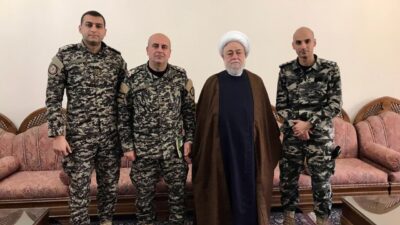 المفتي محمد عسيران يستقبل المدير الجديد لأمن الدولة في الجنوب العميد الركن وسيم النقيب