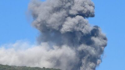 سلسلة غارات اسرائيلية  استهدفت اقليم التفاح وسمعت اصداؤها إلى مدينة صيدا وشرقها