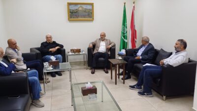 الجماعة الإسلامية عرضت مع النائب أسامه سعد الأوضاع في مدينة صيدا