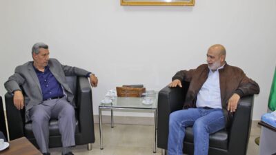 الجماعة الإسلامية تستقبل وفداً قيادياً من الجبهة الشعبية لتحرير فلسطين