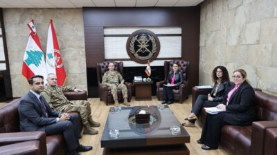 استقبالات العماد قائد الجيش