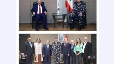 اللواء عبد الله استقبل السفير الأردني ونقيب الصحافة مع وفد