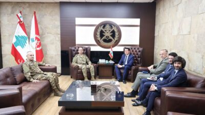 استقبالات العماد قائد الجيش