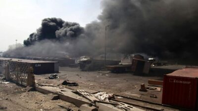 ارتفاع حصيلة الانفجار في جنوب إيران إلى 8 قتلى و750 جريحا