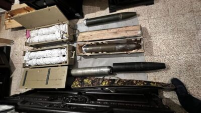 دهم شقة في منطقة صيدا – الزهراني وضبط عدد من الصواريخ ومنصات الإطلاق المخصصة لها