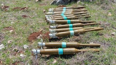 ضبط كمية من الصواريخ والأسلحة في خراج بلدة عيحا مرج التوت – راشيا وتوقيف 8 مواطنين في بلدة كفرزبد – البقاع