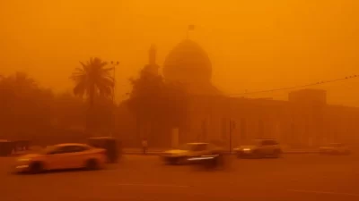 أكثر من 3700 حالة اختناق في العراق بسبب موجة الغبار