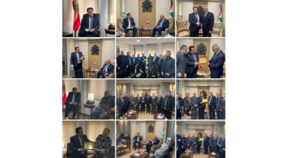 نقابة تجار الذهب كرّمت اللواء شقير والعميد الجمل تقديراً لجهودهما في خدمة الوطن وتعزيز الاستقرار