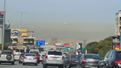طبقة تلوّث بنية تغطي سماء بيروت!