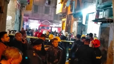 سيدة وأطفالها الثلاثة ضحايا انهيار منزل قديم بالإسكندرية
