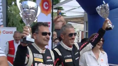 روجيه فغالي بطل رالي الربيع الـ40