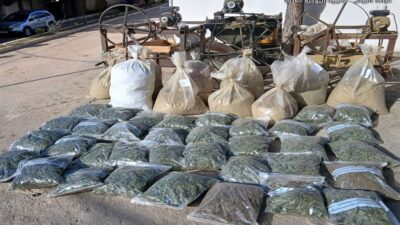 الجيش يضبط آلات لتصنيع المخدرات في بعلبك