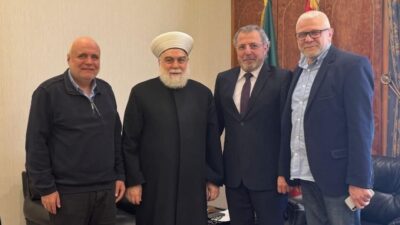 المفتي إمام استقبل وفد نقابة موظفي المصارف في طرابلس والشمال