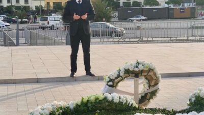 مطر زار ضريح الحريري: هنا نحترم التاريخ