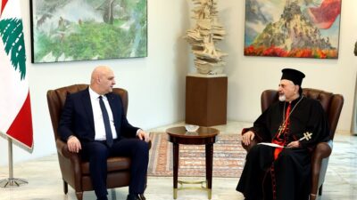 عون والبطريرك السرياني يسلطان الضوء على أوضاع أبناء الطائفة